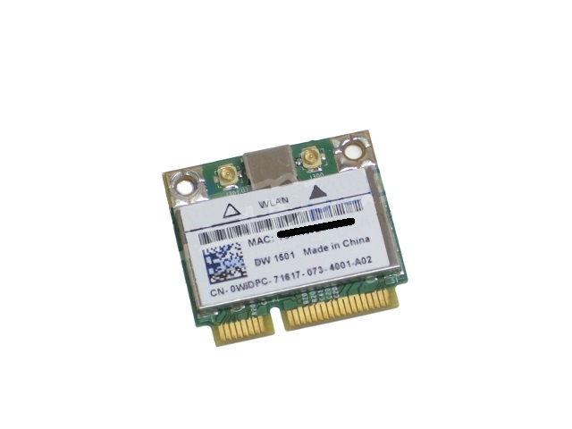 Dell 1501 half mini PCI-E 802.11n WiFi card